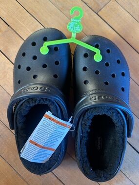 Fuzzy Crocs